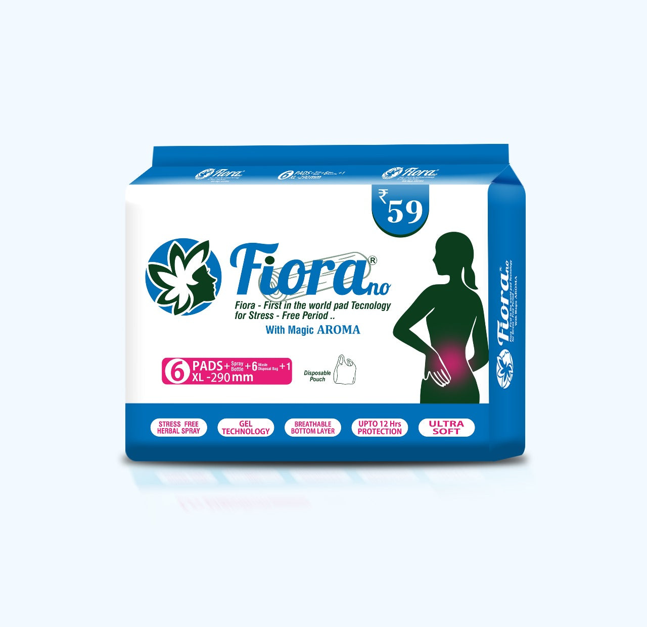 Fiora No XL Sanitary Pads (290mm)